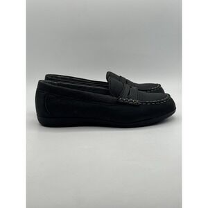 Rockport Works Top Shore Penny Loafer (Women) Black Size 11M Steel toe